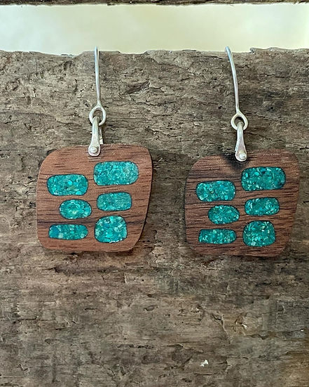 Walnut and Chrysocolla